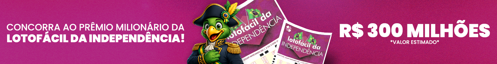 lotofácil da independencia